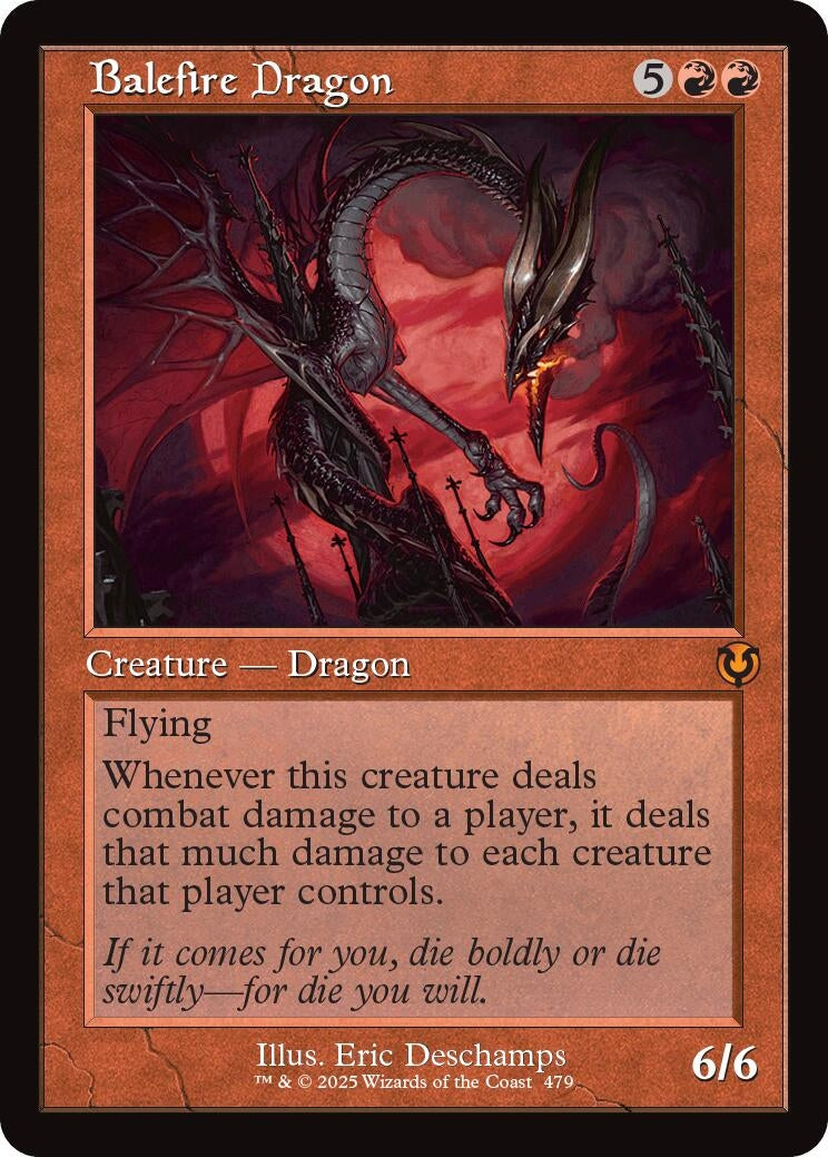 Image for Balefire Dragon (Retro Frame) (479) (INR) - Magic: The Gathering