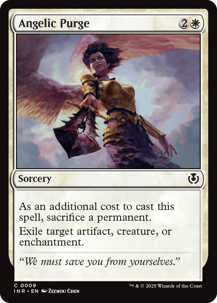 Image for Angelic Purge (9) (INR) - Magic: The Gathering