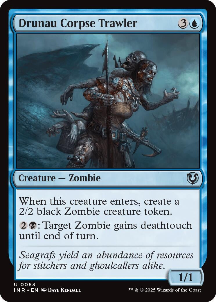 Image for Drunau Corpse Trawler (63) (INR) - Magic: The Gathering