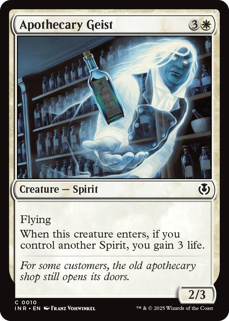 Image for Apothecary Geist (10) (INR) - Magic: The Gathering