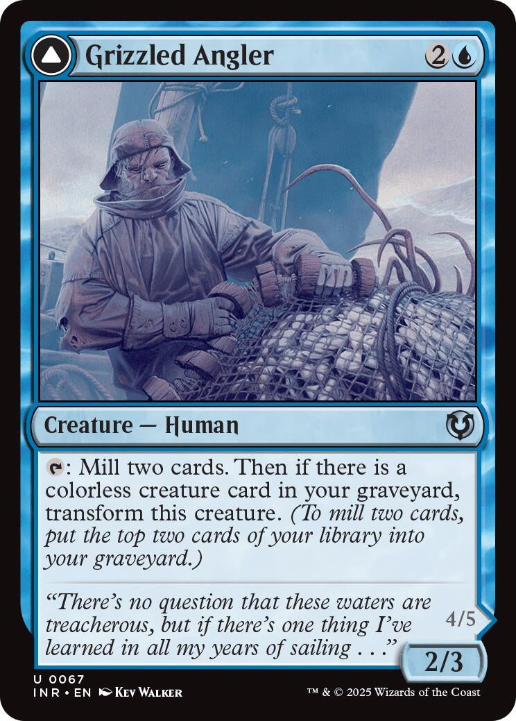 Image for Grizzled Angler (67) (INR) - Magic: The Gathering