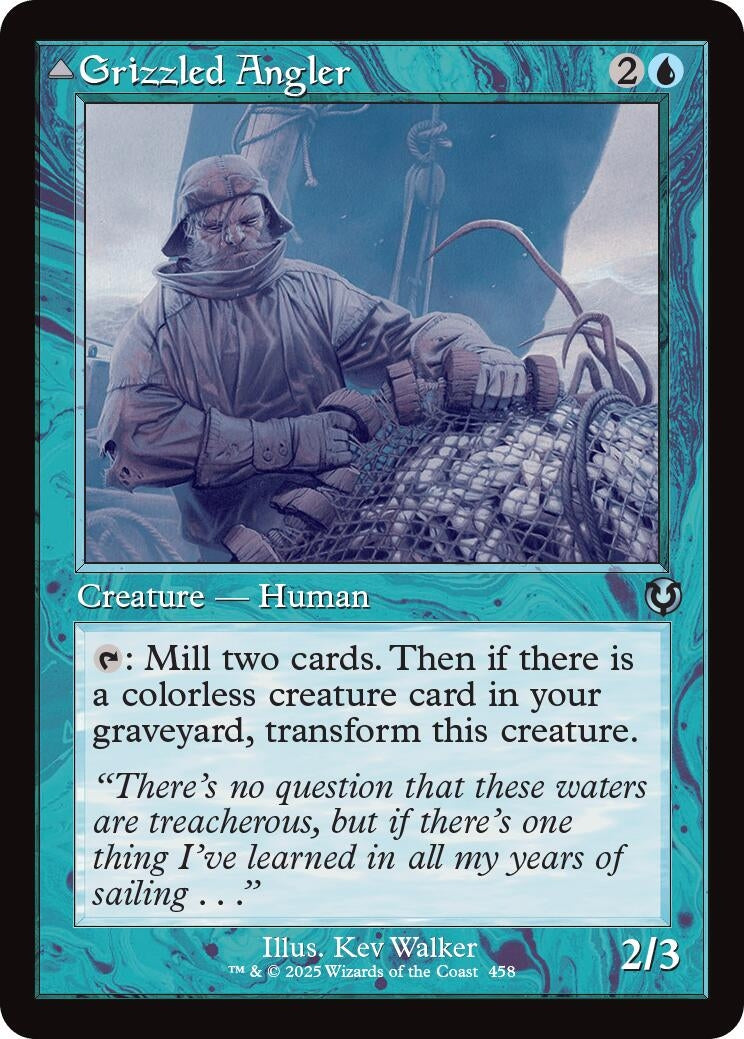 Image for Grizzled Angler (Retro Frame) (458) (INR) - Magic: The Gathering