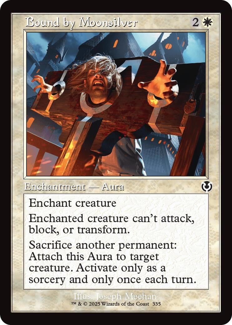Image for Bound by Moonsilver (Retro Frame) (335) (INR) - Magic: The Gathering