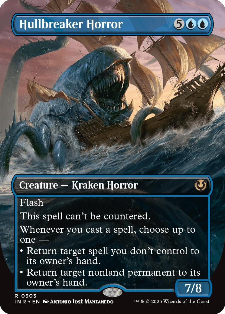 Image for Hullbreaker Horror (Borderless) (303) (INR) - Magic: The Gathering