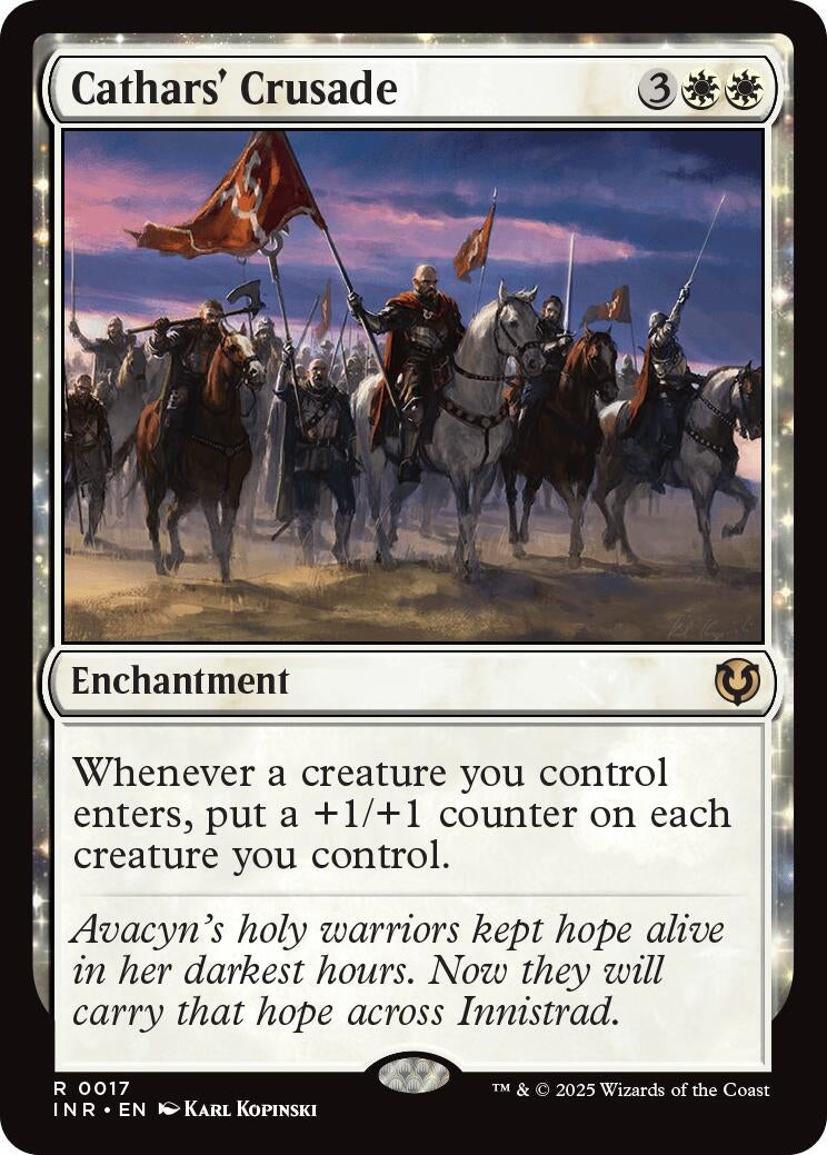 Image for Cathars' Crusade (17) (INR) - Magic: The Gathering