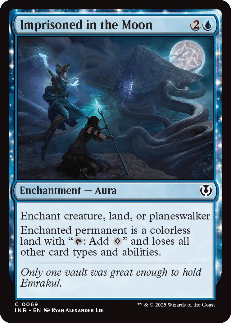 Image for Imprisoned in the Moon (69) (INR) - Magic: The Gathering