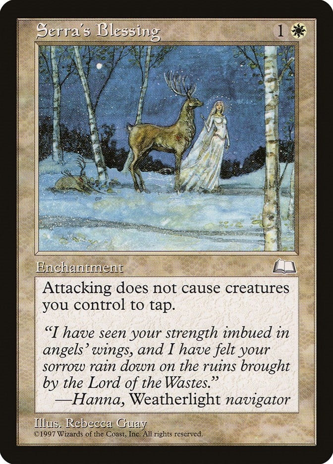 Image for Serra's Blessing (WTH) - Magic: The Gathering