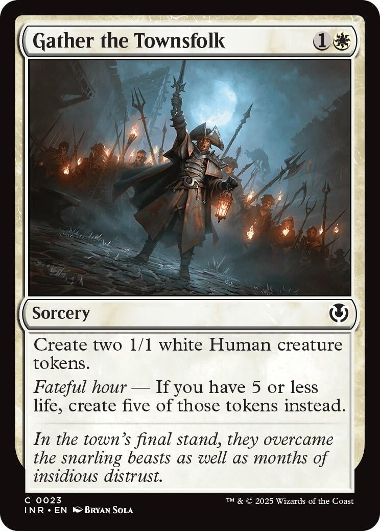 Image for Gather the Townsfolk (23) (INR) - Magic: The Gathering