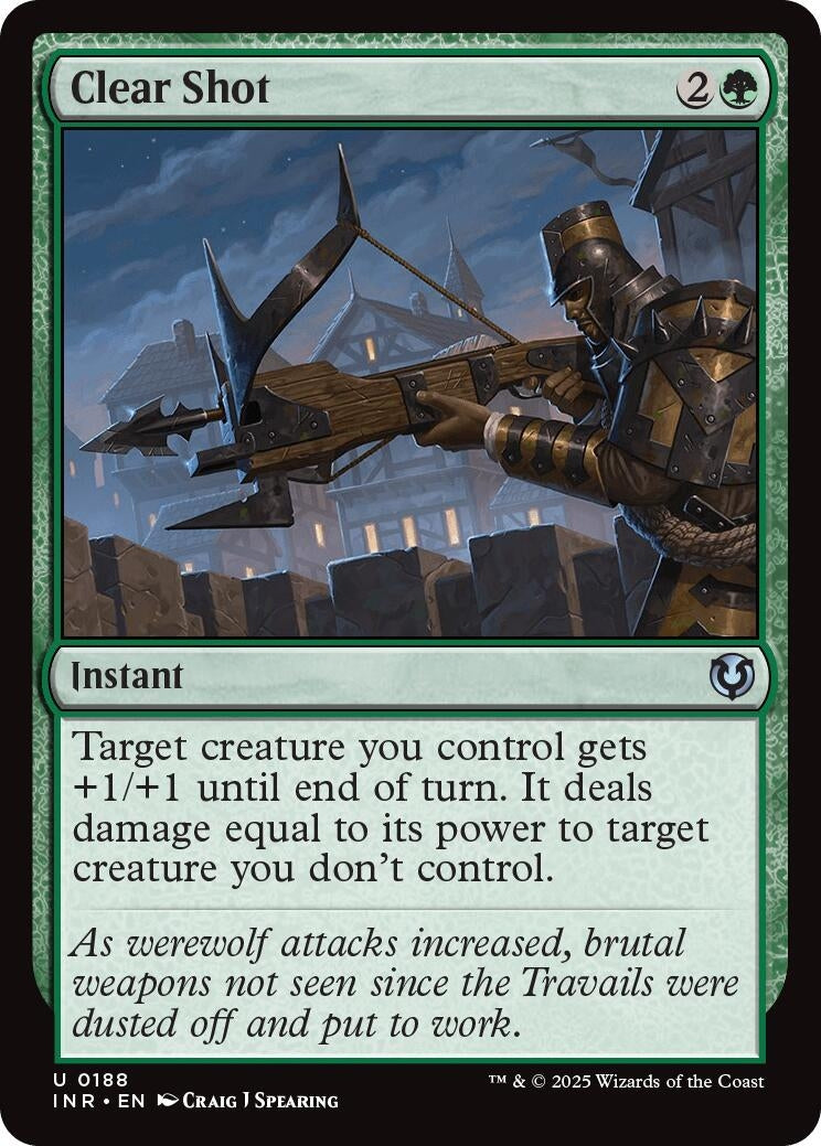 Image for Clear Shot (188) (INR) - Magic: The Gathering