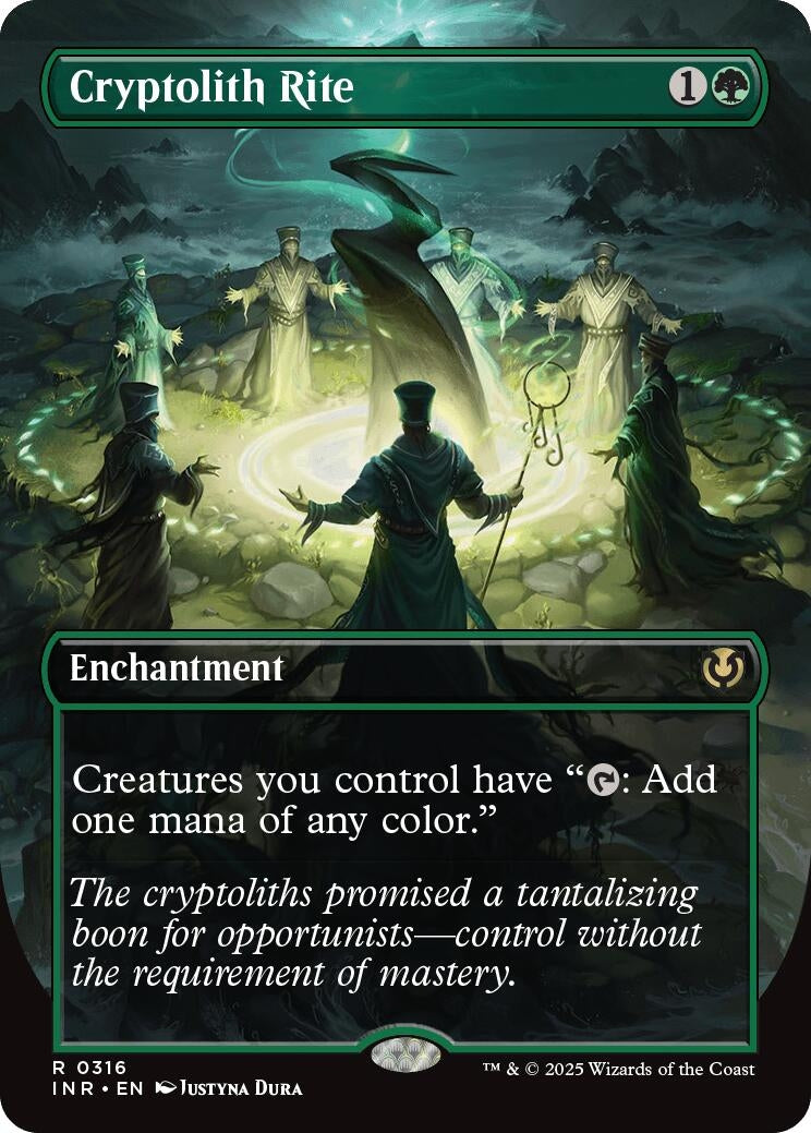 Image for Cryptolith Rite (Borderless) (316) (INR) - Magic: The Gathering
