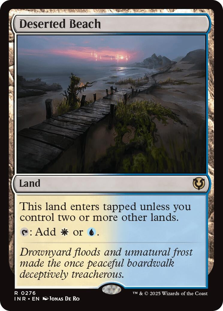Image for Deserted Beach (276) (INR) - Magic: The Gathering