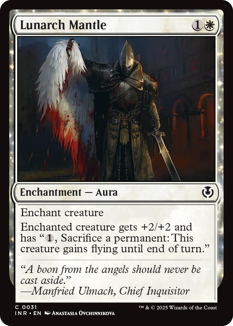 Image for Lunarch Mantle (31) (INR) - Magic: The Gathering