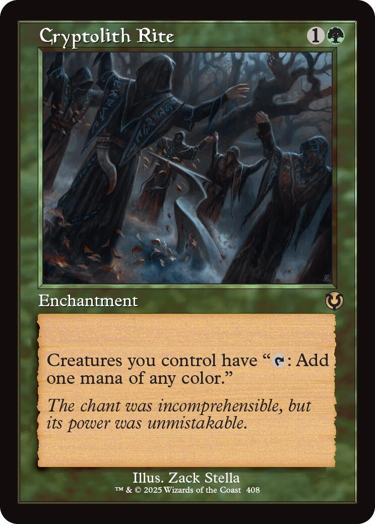 Image for Cryptolith Rite (Retro Frame) (408) (INR) - Magic: The Gathering