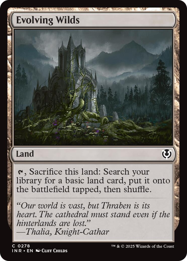 Image for Evolving Wilds (278) (INR) - Magic: The Gathering