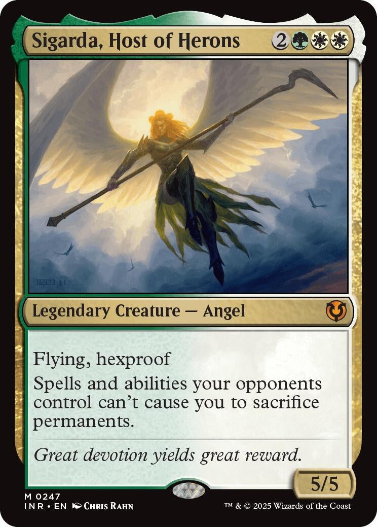 Image for Sigarda, Host of Herons (247) (INR) - Magic: The Gathering