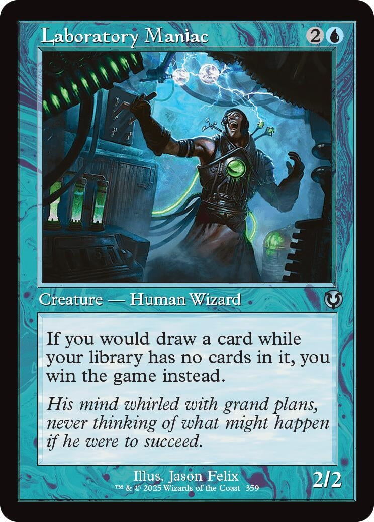 Image for Laboratory Maniac (Retro Frame) (359) (INR) - Magic: The Gathering