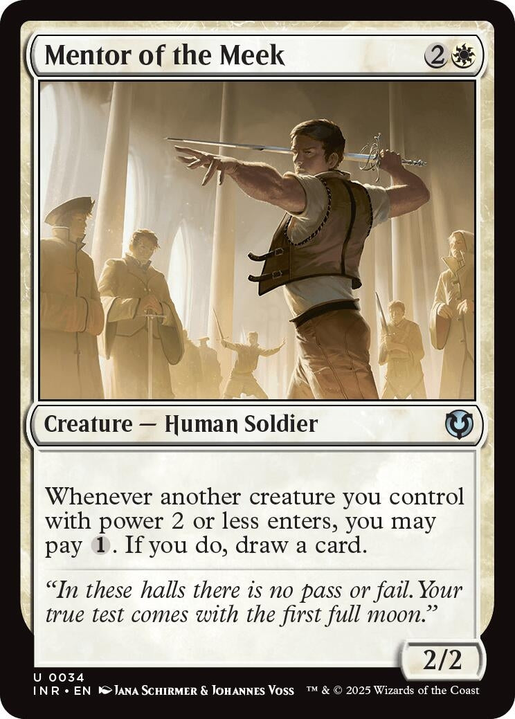 Image for Mentor of the Meek (34) (INR) - Magic: The Gathering