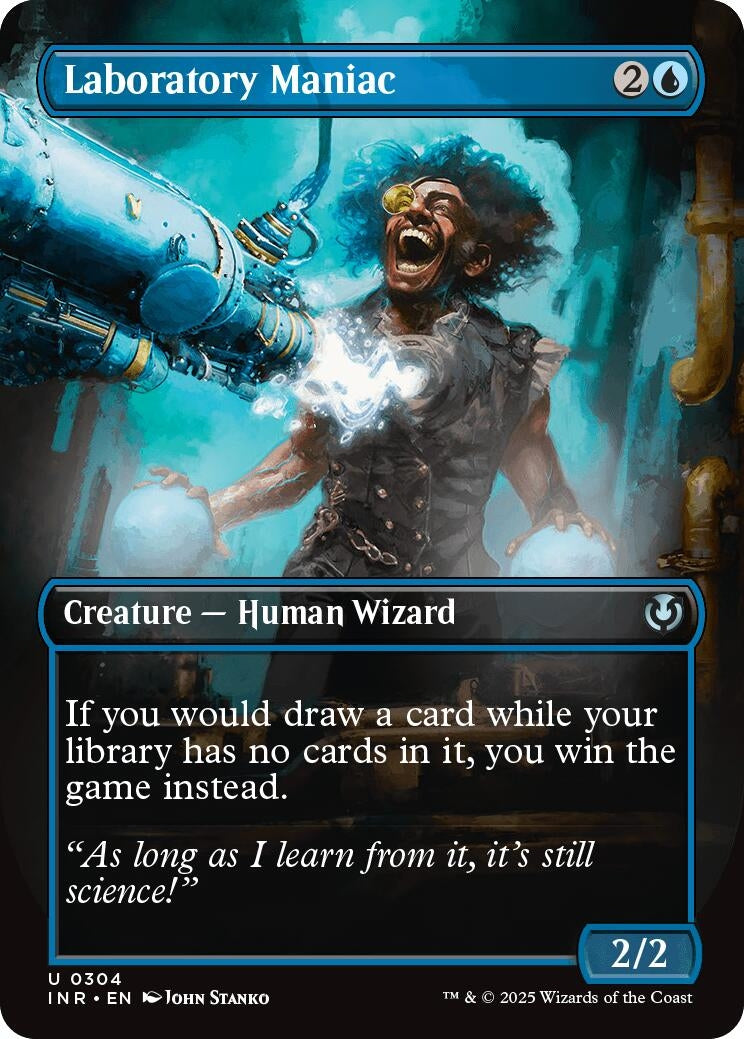 Image for Laboratory Maniac (Borderless) (304) (INR) - Magic: The Gathering