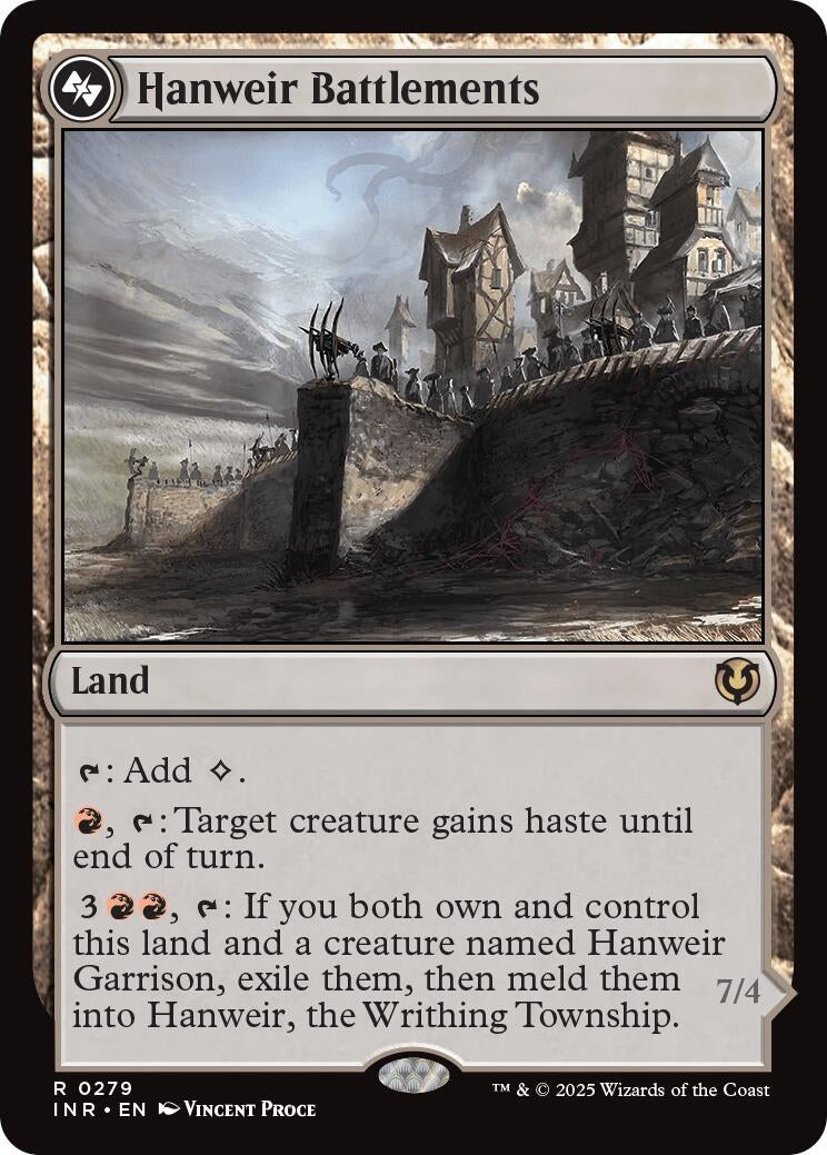 Image for Hanweir Battlements (279) (INR) - Magic: The Gathering