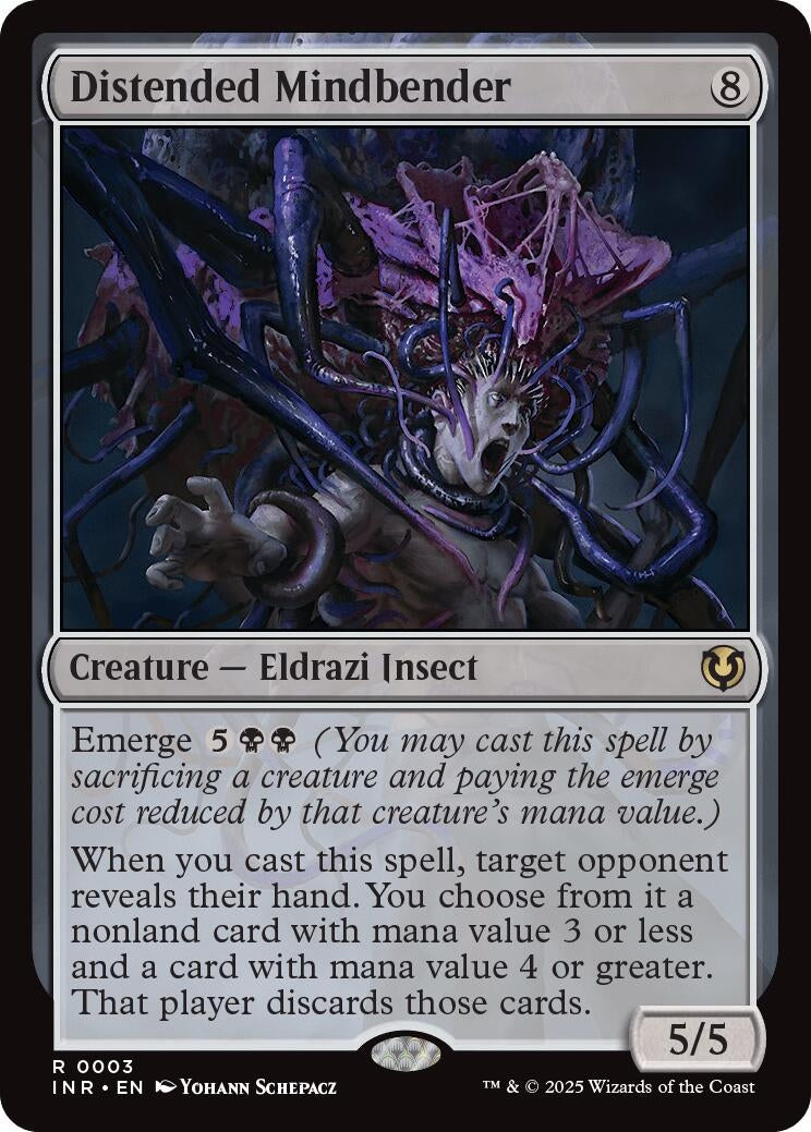 Image for Distended Mindbender (3) (INR) - Magic: The Gathering