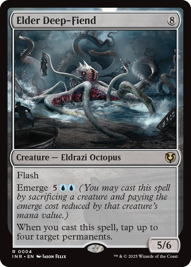 Image for Elder Deep-Fiend (4) (INR) - Magic: The Gathering