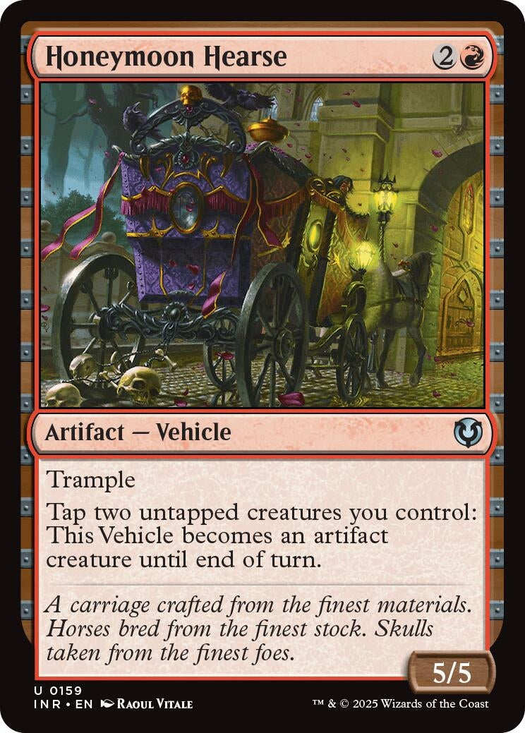 Image for Honeymoon Hearse (159) (INR) - Magic: The Gathering