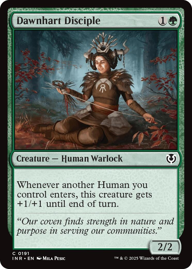 Image for Dawnhart Disciple (191) (INR) - Magic: The Gathering
