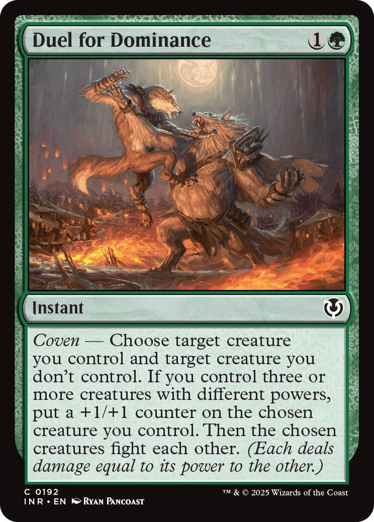 Image for Duel for Dominance (192) (INR) - Magic: The Gathering