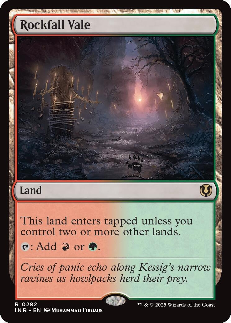 Image for Rockfall Vale (282) (INR) - Magic: The Gathering
