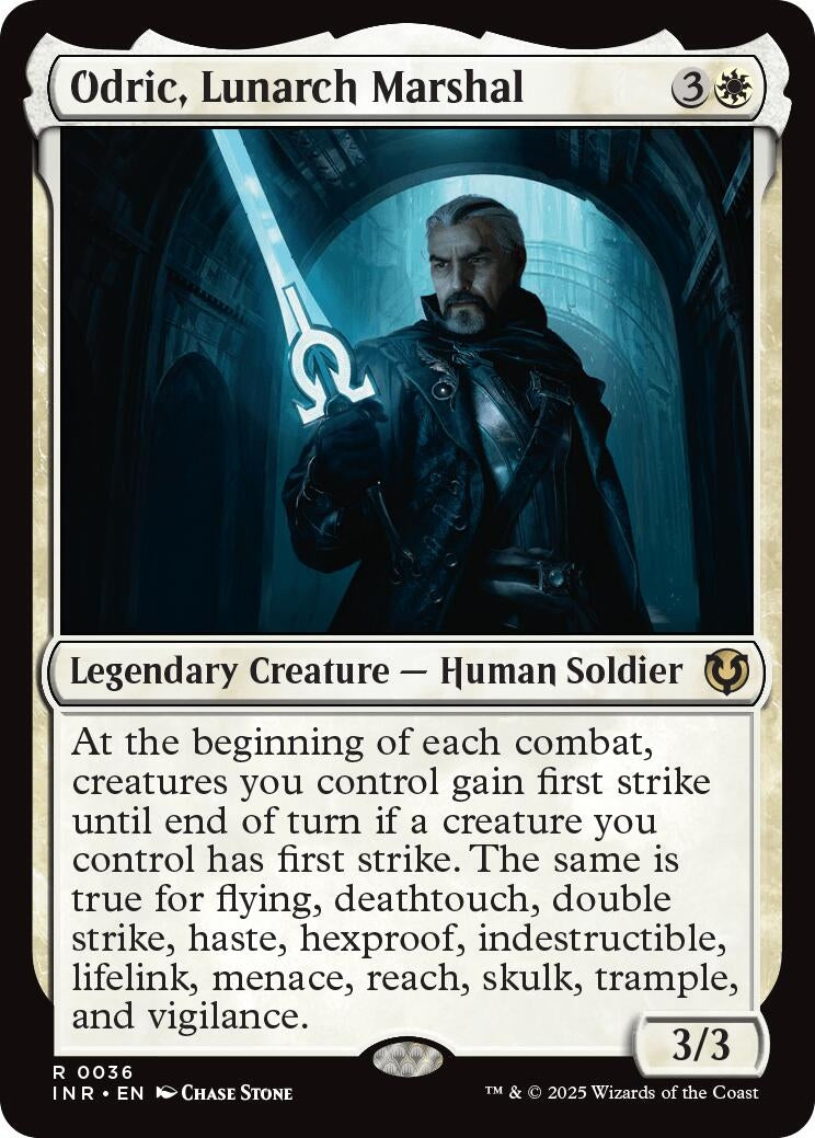 Image for Odric, Lunarch Marshal (36) (INR) - Magic: The Gathering