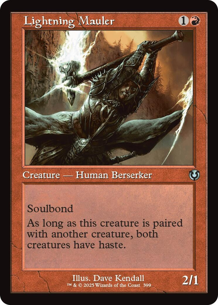 Image for Lightning Mauler (Retro Frame) (399) (INR) - Magic: The Gathering