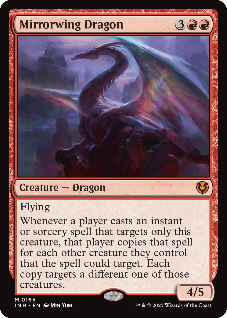 Image for Mirrorwing Dragon (165) (INR) - Magic: The Gathering