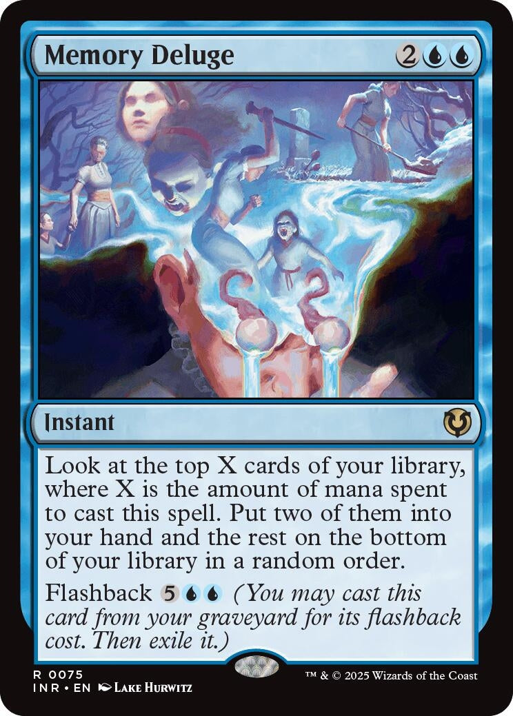 Image for Memory Deluge (75) (INR) - Magic: The Gathering