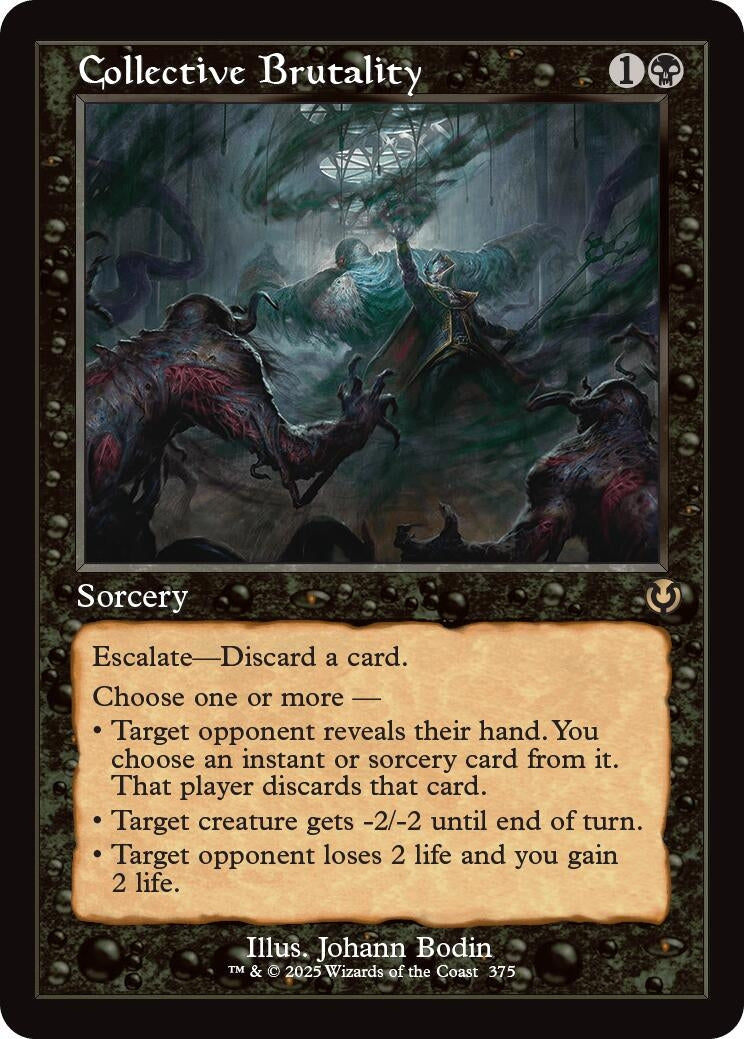 Image for Collective Brutality (Retro Frame) (375) (INR) - Magic: The Gathering