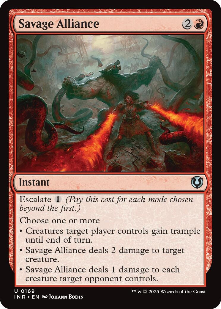 Image for Savage Alliance (169) (INR) - Magic: The Gathering
