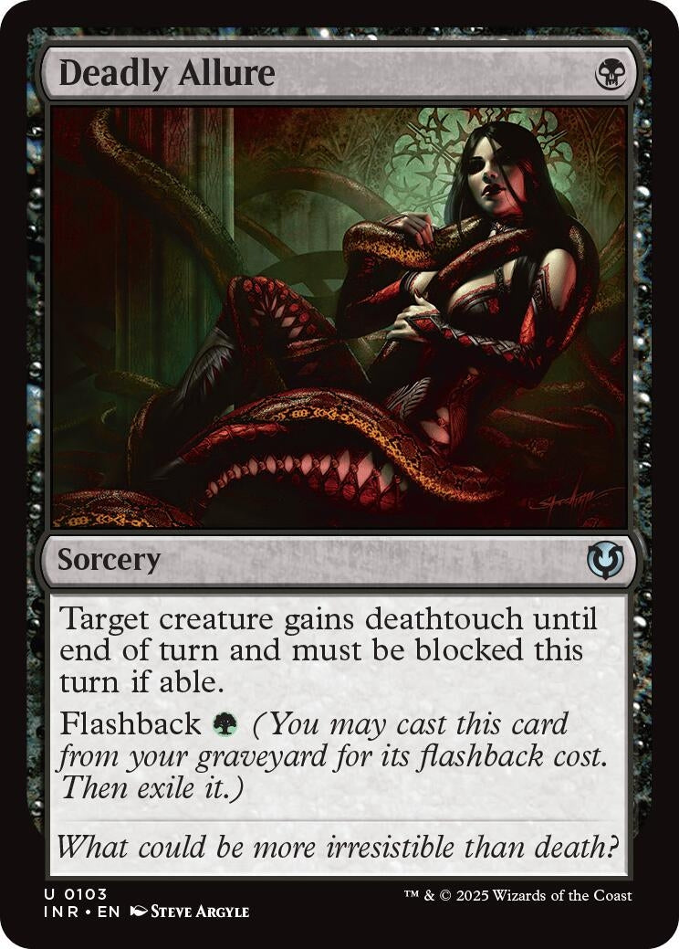 Image for Deadly Allure (103) (INR) - Magic: The Gathering