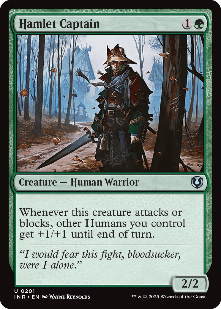 Image for Hamlet Captain (201) (INR) - Magic: The Gathering