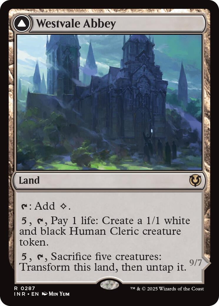 Image for Westvale Abbey (287) (INR) - Magic: The Gathering