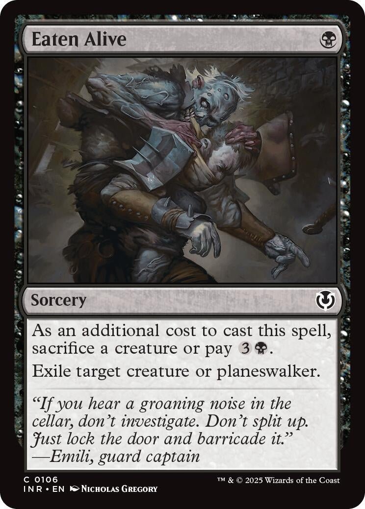 Image for Eaten Alive (106) (INR) - Magic: The Gathering