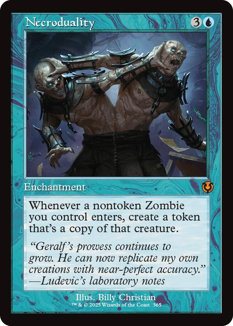 Image for Necroduality (Retro Frame) (365) (INR) - Magic: The Gathering