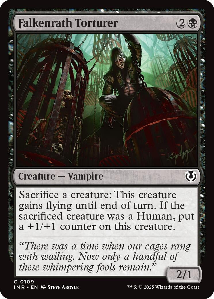 Image for Falkenrath Torturer (109) (INR) - Magic: The Gathering