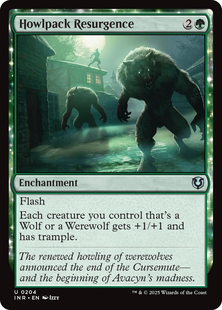 Image for Howlpack Resurgence (204) (INR) - Magic: The Gathering