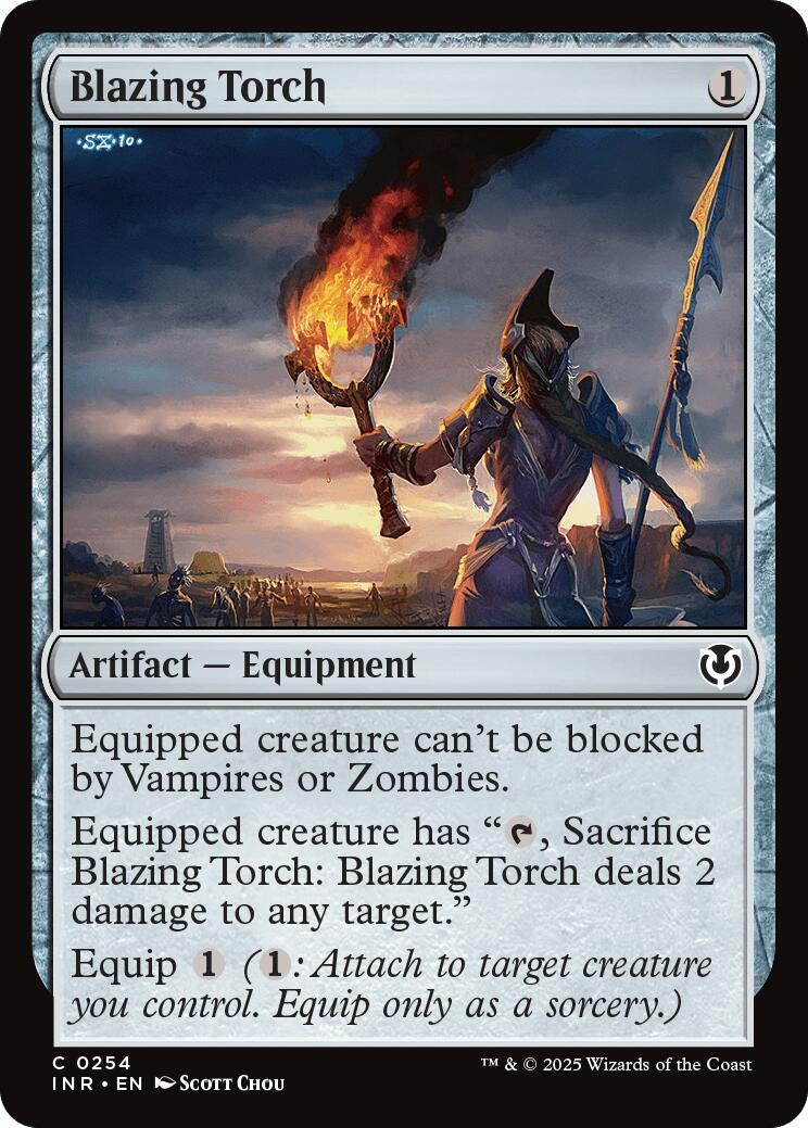Image for Blazing Torch (254) (INR) - Magic: The Gathering
