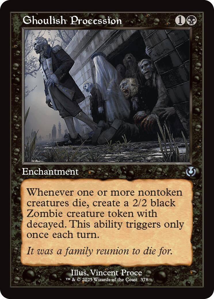 Image for Ghoulish Procession (Retro Frame) (378) (INR) - Magic: The Gathering