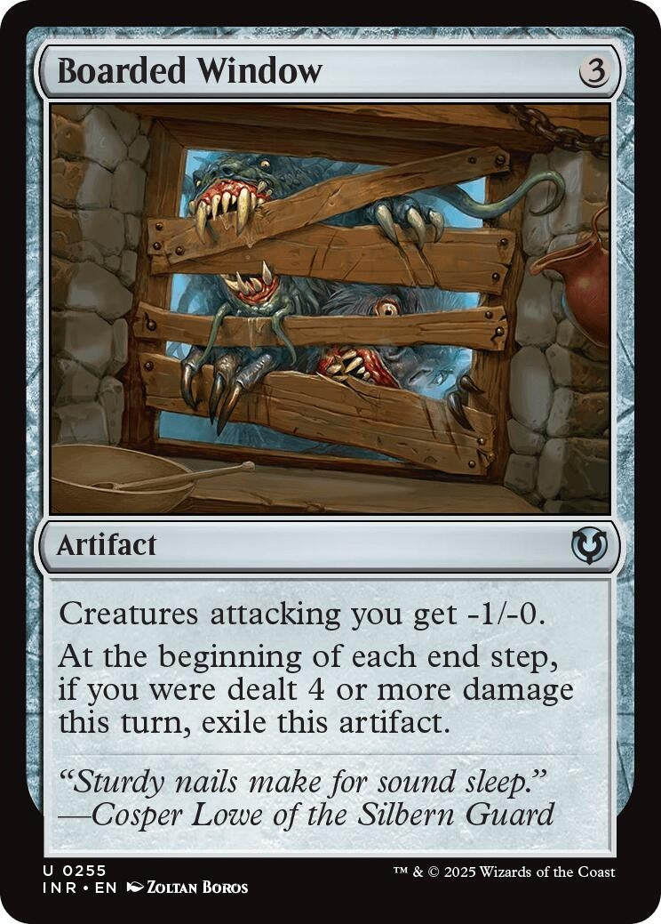 Image for Boarded Window (255) (INR) - Magic: The Gathering