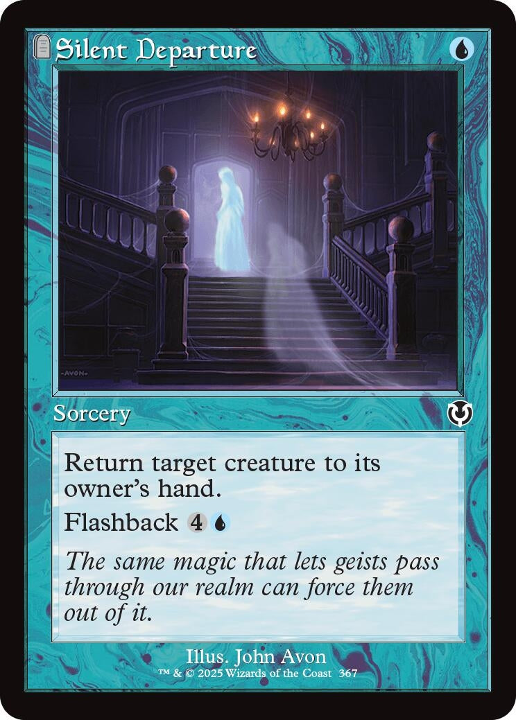 Image for Silent Departure (Retro Frame) (367) (INR) - Magic: The Gathering