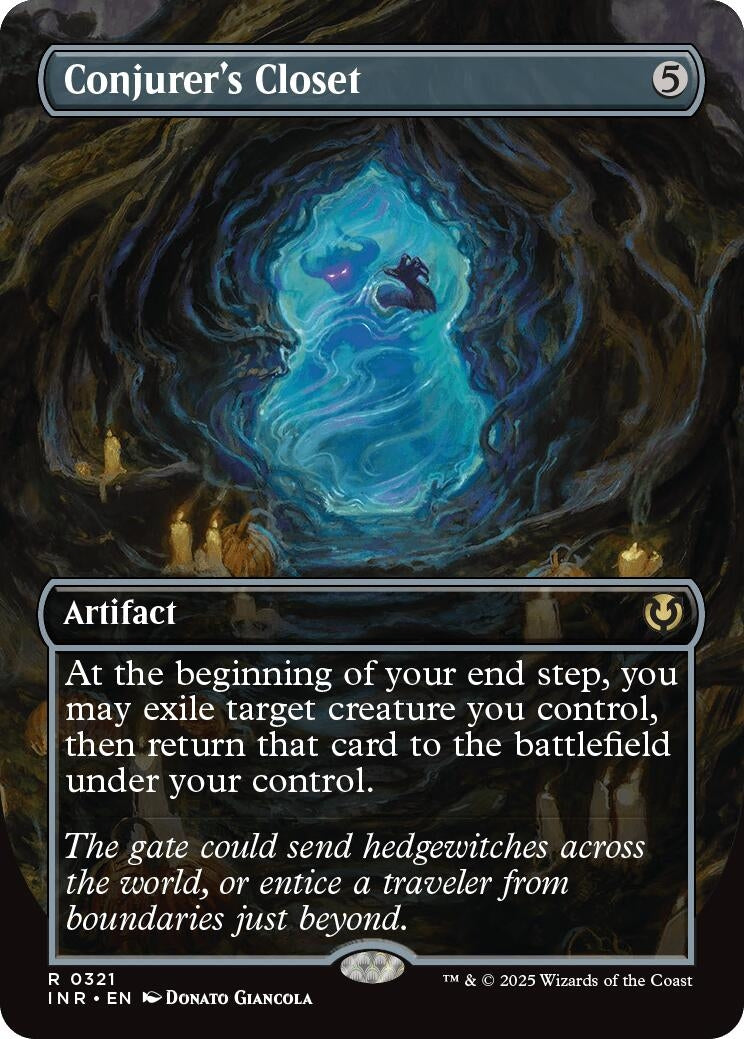 Image for Conjurer's Closet (Borderless) (321) (INR) - Magic: The Gathering