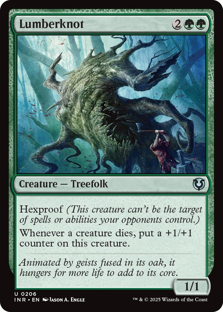 Image for Lumberknot (206) (INR) - Magic: The Gathering