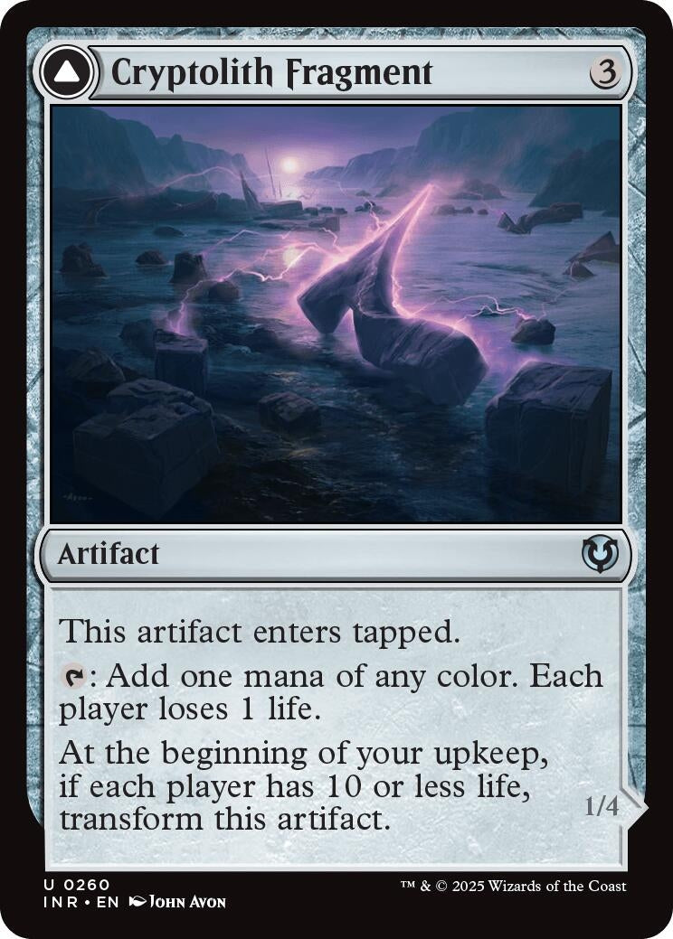 Image for Cryptolith Fragment (260) (INR) - Magic: The Gathering