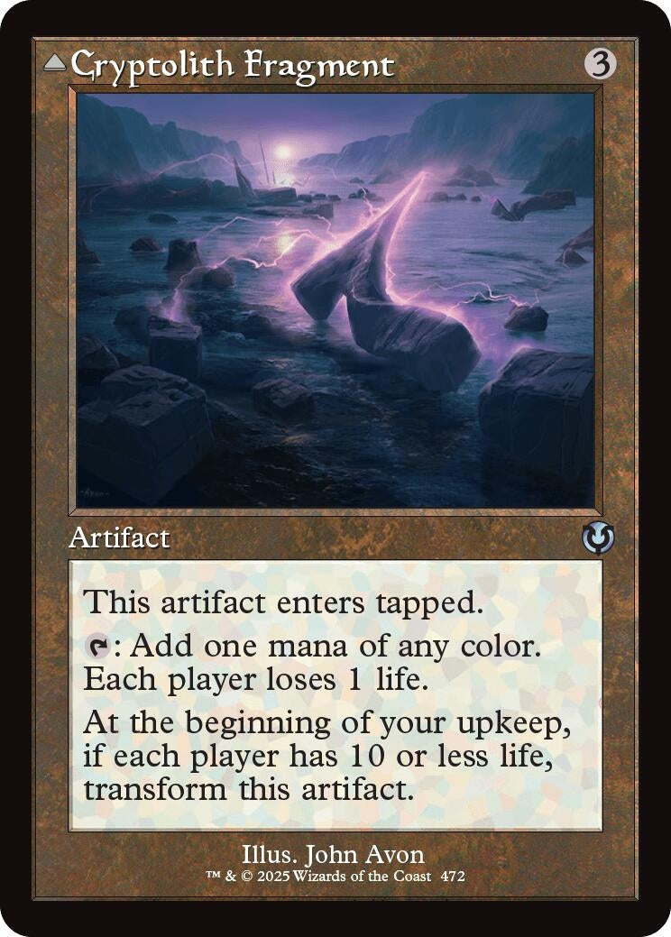 Image for Cryptolith Fragment (Retro Frame) (472) (INR) - Magic: The Gathering